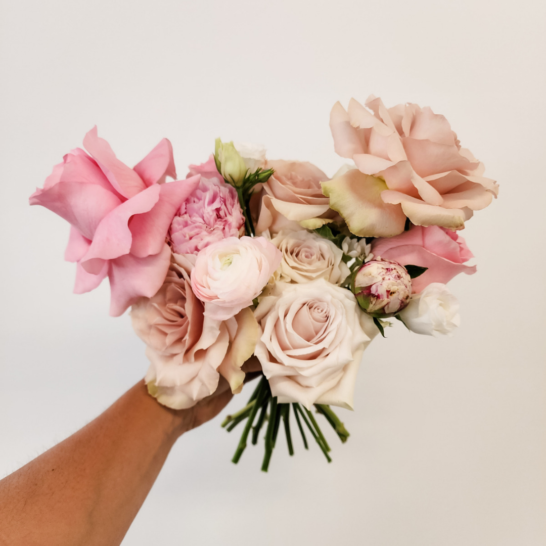Luxe Rose Bridesmaid Bouquet