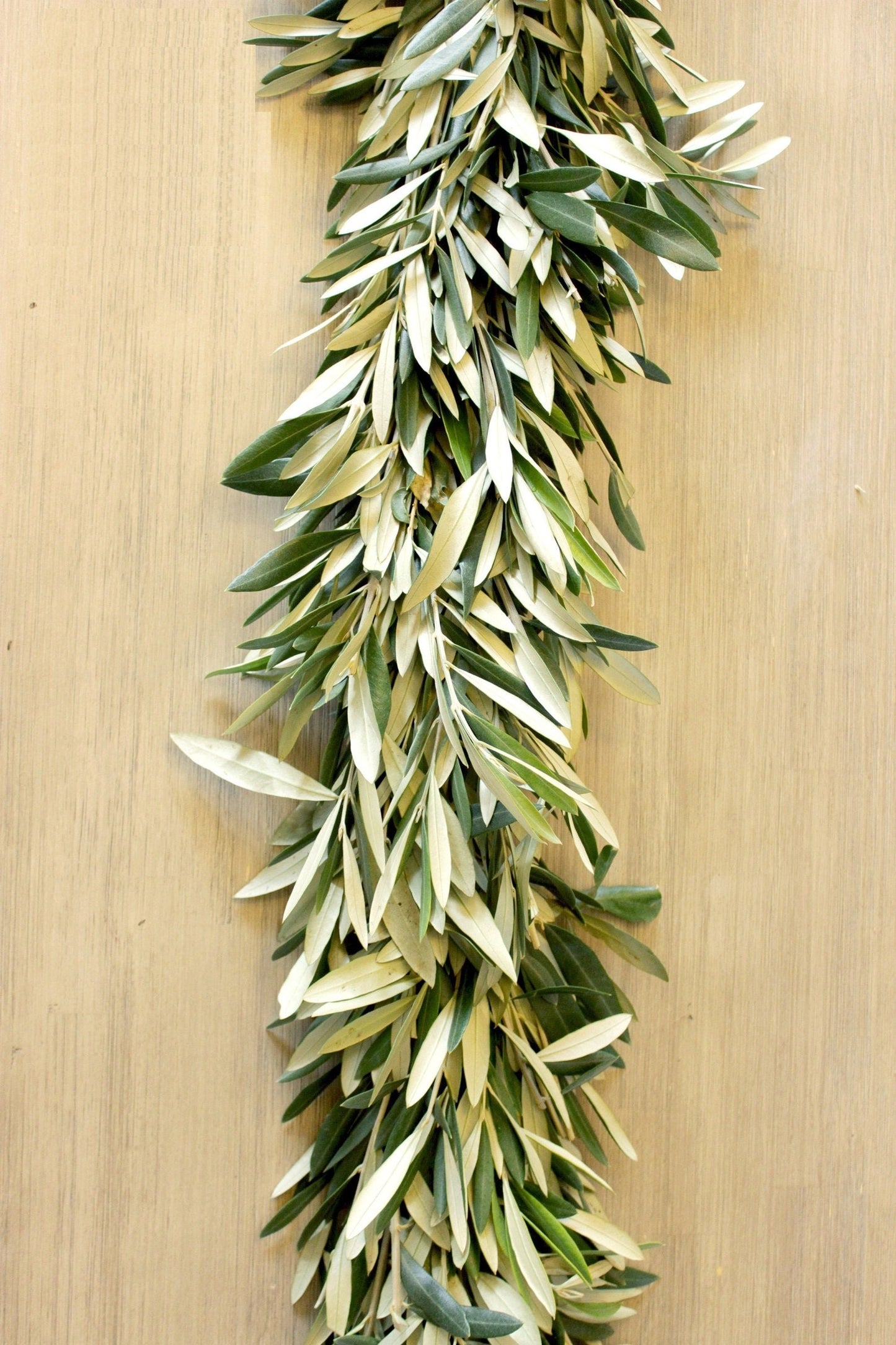 Fresh Garland Table Runner - Eucalyptus, Baby' Breath, Ruscus