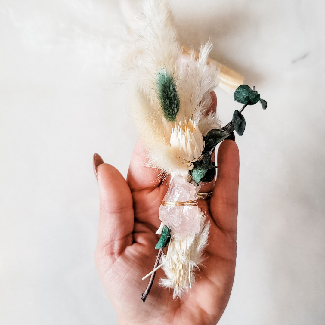 Palo Santo X Rose Quartz Burn Bundle