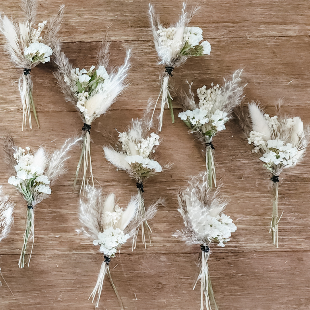 Mini Bundle Creams & Browns (Boutonniere)