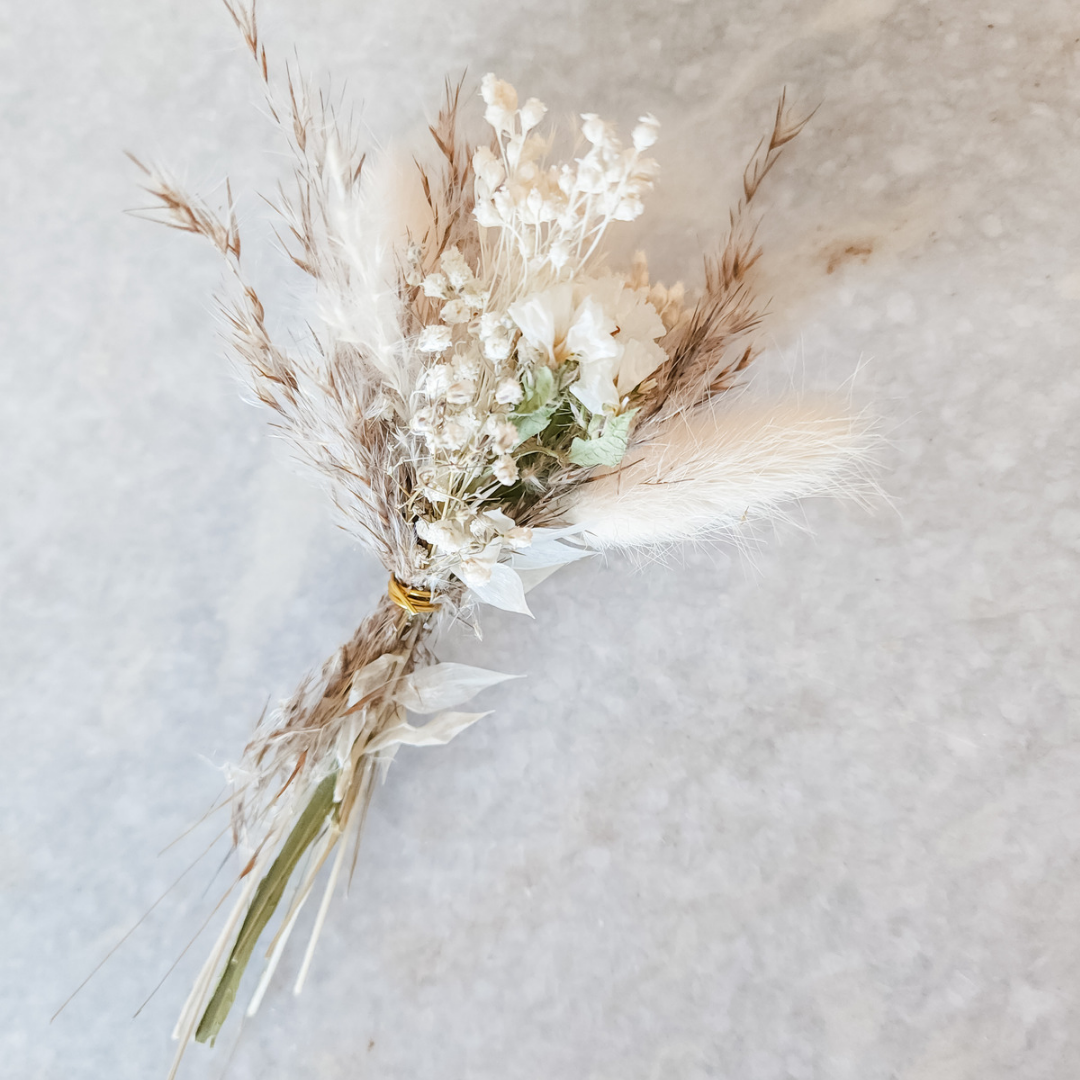 Mini Bundle Creams & Browns (Boutonniere)