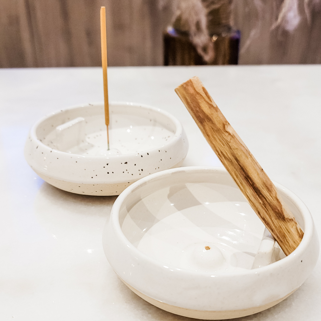 Speckle Palo Santo Ceramic Dish