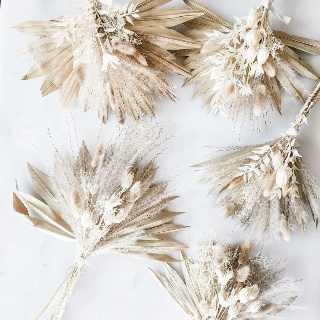 Sun Palm Bouquet - Nude Tones