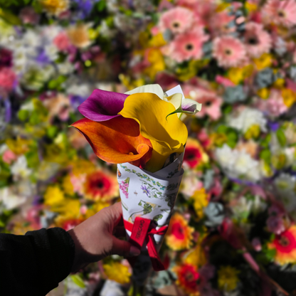 Wrapped Flower Bouquets for Brand Activations, Corporate Events & Retail Gifting