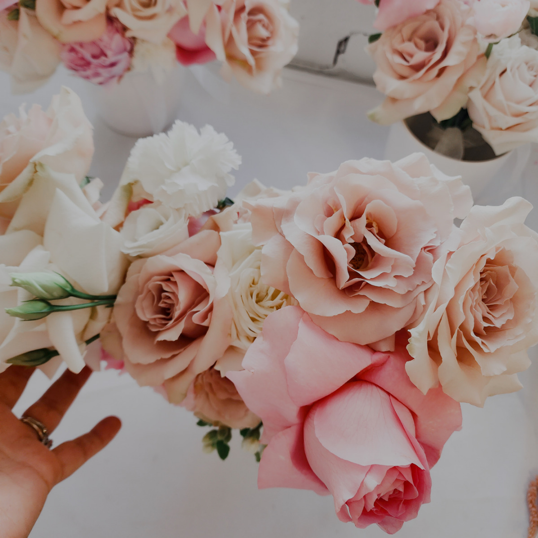 Luxe Rose Bridesmaid Bouquet