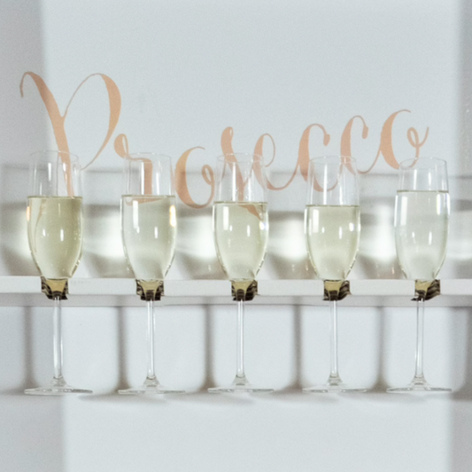 Bubbly Champagne Wall