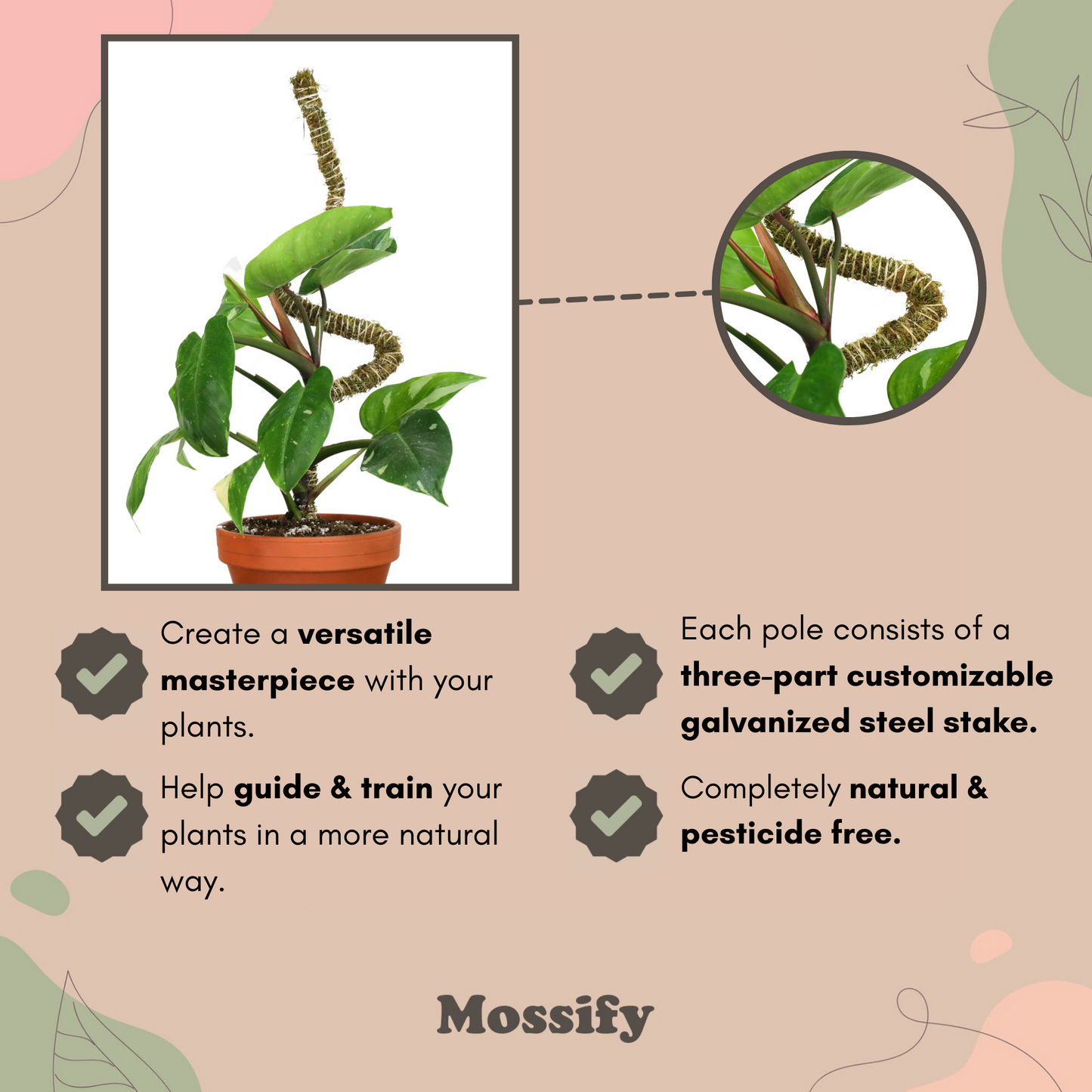 The Bendable Moss Pole™ 𝘛𝘏𝘐𝘕