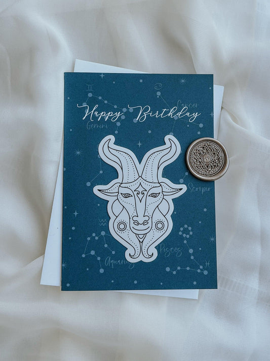 Capricorn card (Dec 22 - Jan 19)