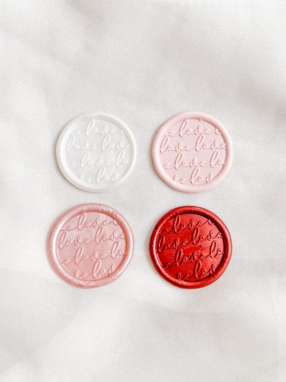 Love Letter wax seals - Set of 9