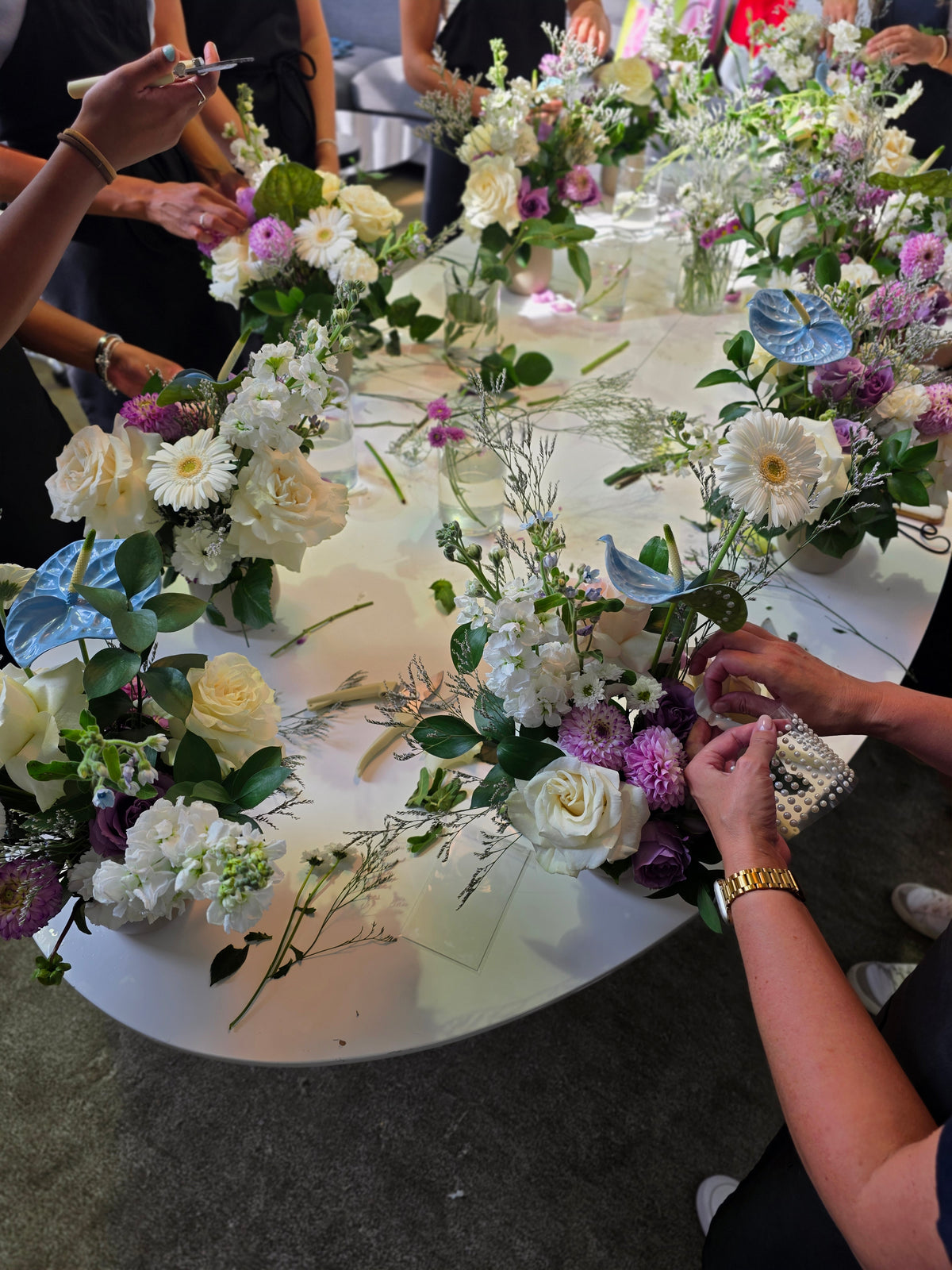 Paint & Petal: Bejeweled Flower Arrangement Workshop