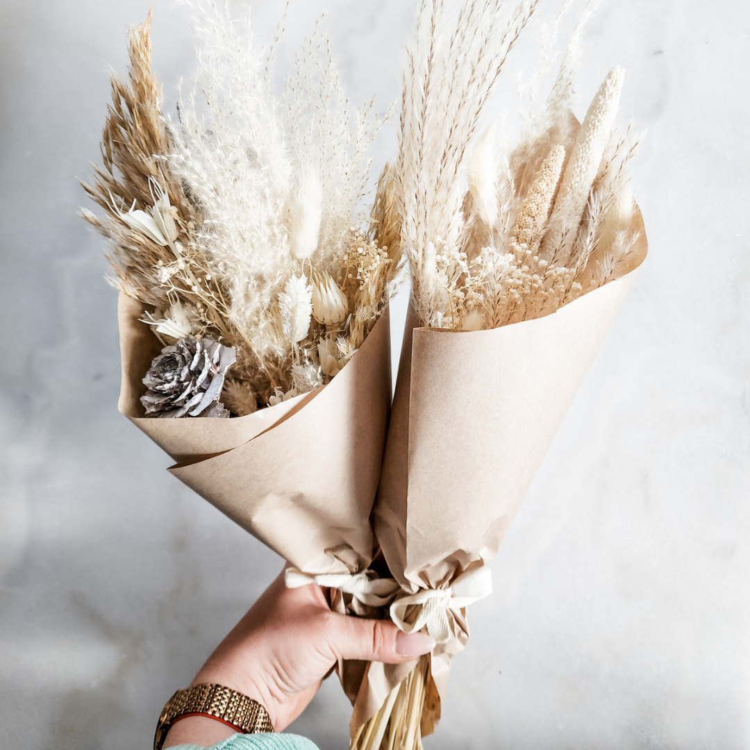 Mixed preserved summer bouquet