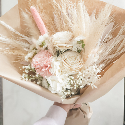 Preserved and Dried Floral Bouquet