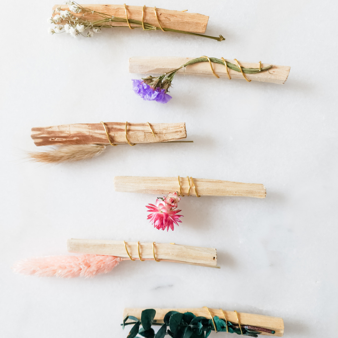Palo Santo Floral Sticks
