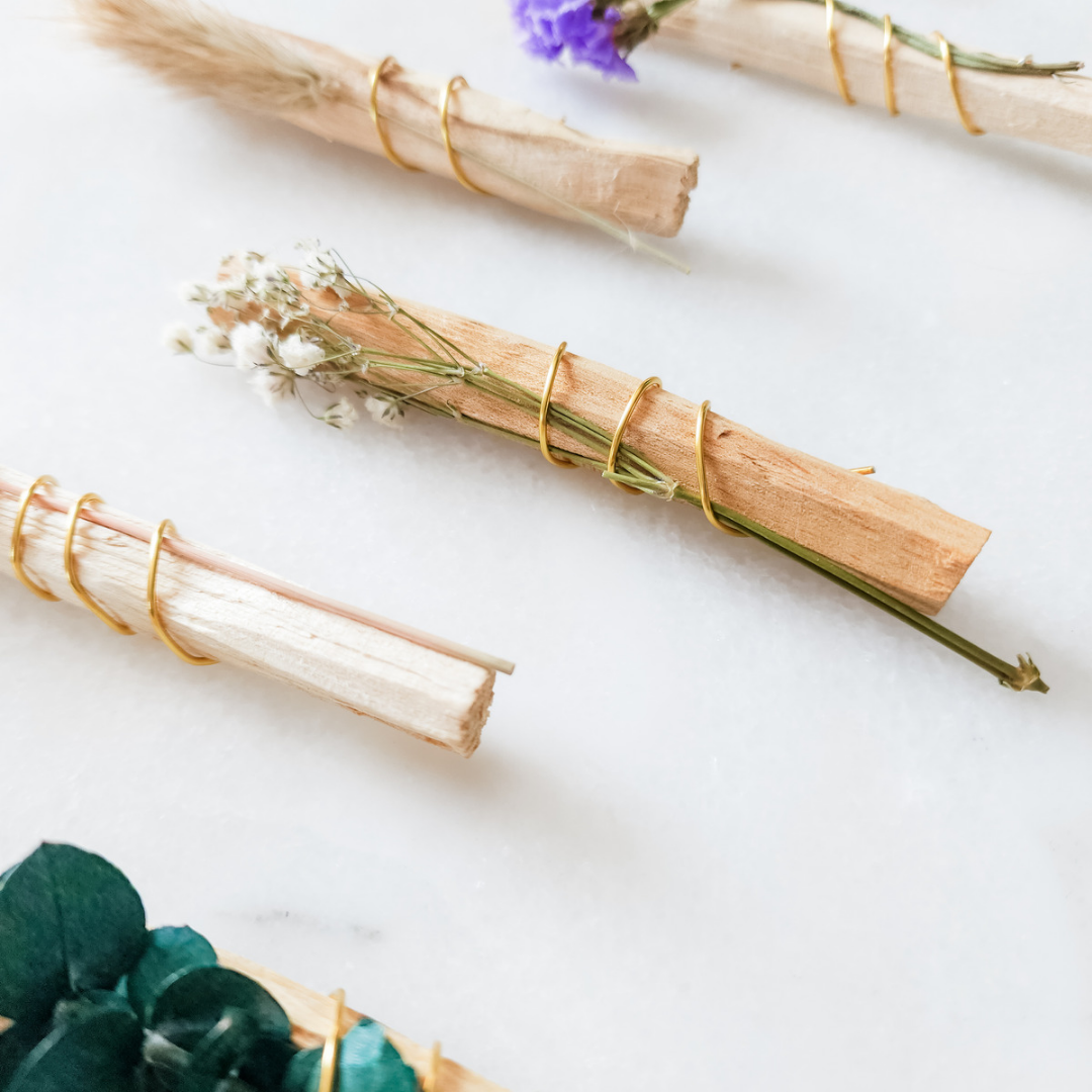 Palo Santo Floral Sticks – Plantita & Co. Bloom Bar & Studio