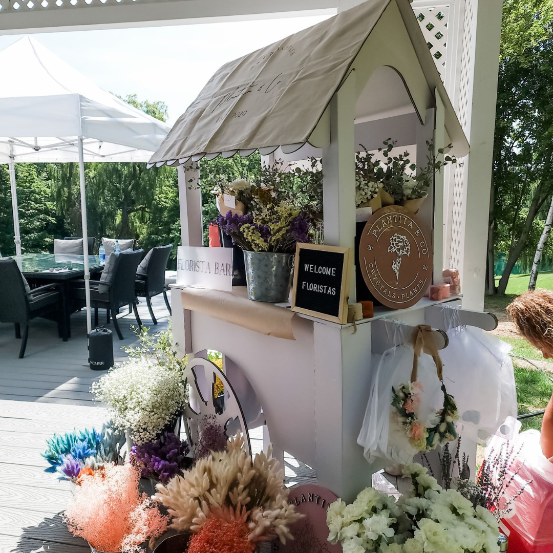 Floral Cart | Candy Cart Rental