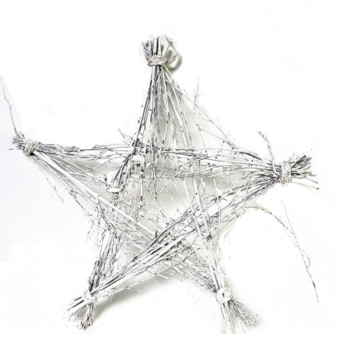 Wooden Holiday Twig Star 24 inches