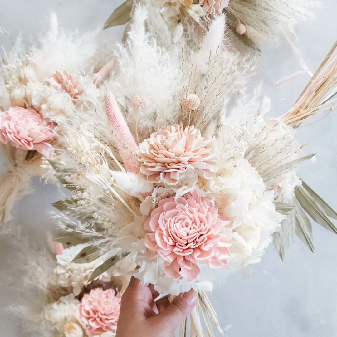 Bridal Bouquet - Pinks & Whites