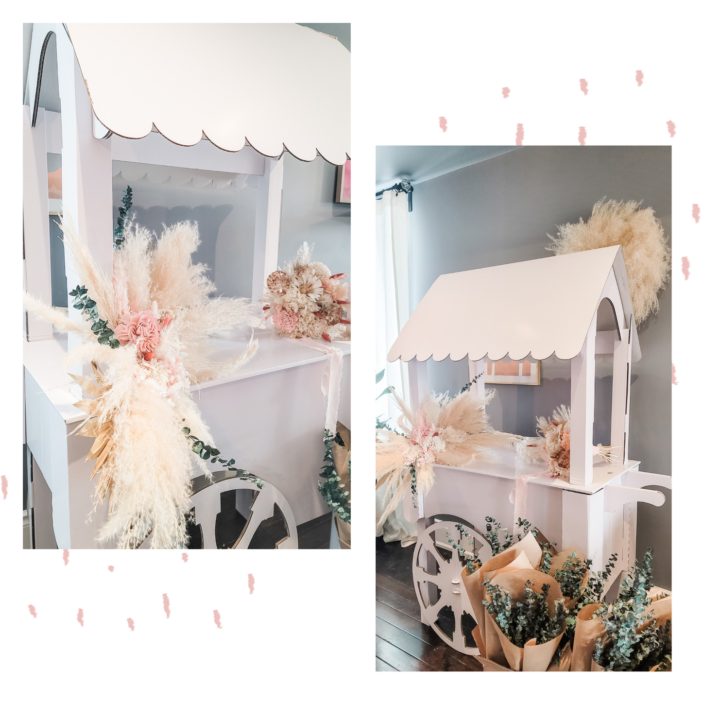 Floral Cart | Candy Cart Rental